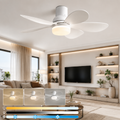 Ventilateur de plafond LED compact à visser E27 52cm Ventelux