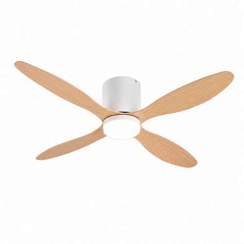 Ventilateur de plafond LED blanc 42 pouces à moteur DC Ventelux