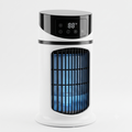 Mini Climatiseur USB Portable — Ventilateur Brumisateur avec Veilleuse LED