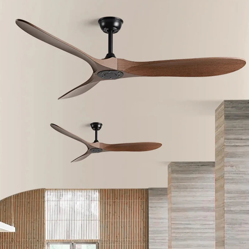Ventilateur de plafond industriel 42/52 pouces, gros plan sur les pales